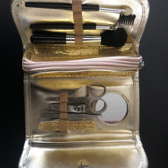 NWOT Multi-use Mani/Pedi/Beauty Care Travel Kit or Evening Clutch - Picture 1 of 7